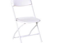 White Plastic Folding Chairs