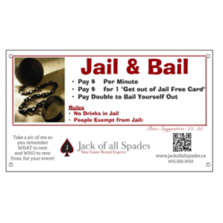 Jail and Bail Sign