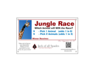 Jungle Race Sign