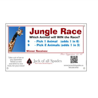 Jungle Race Sign