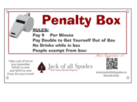 Penalty Box Sign